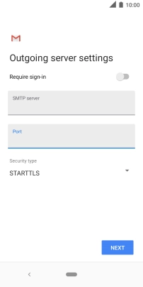 Press the drop down list below 