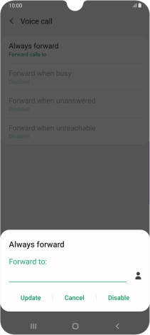 Press Disable.