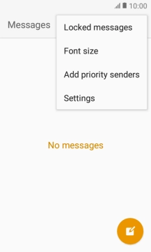 Press Settings.