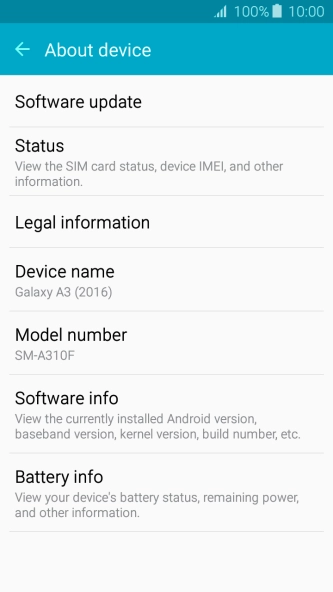 Press Software update. If a new software version is available, it's displayed. 
Follow the instructions on the screen to update the phone software.
