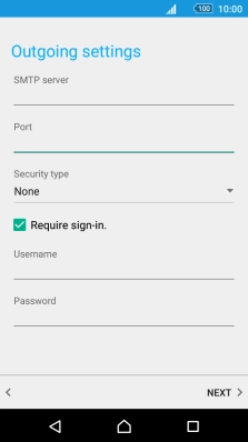 Press the drop down list below 