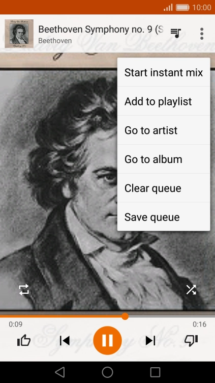 Press Add to playlist.