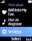 Select Settings.