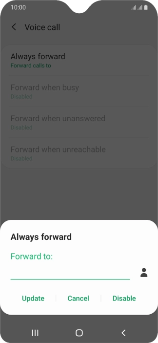 Press Disable.