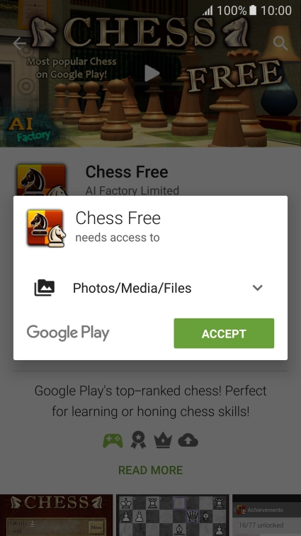 Press ACCEPT.