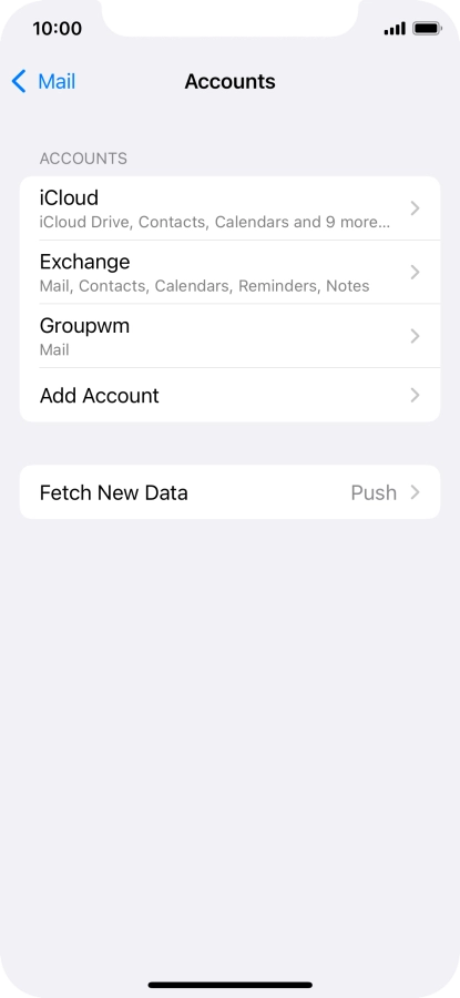 Press Fetch New Data.