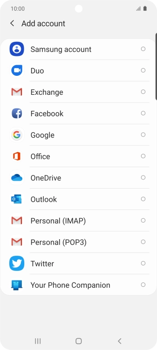 Press Personal (IMAP).