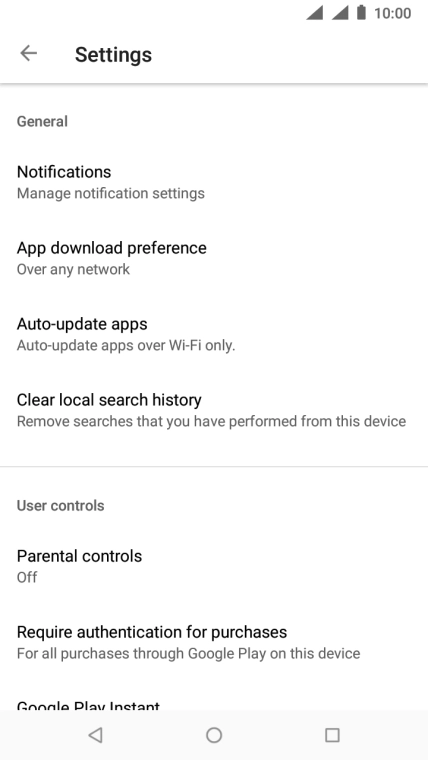 Press Auto-update apps.