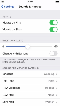 Press Ringtone.