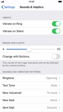 Press Ringtone.