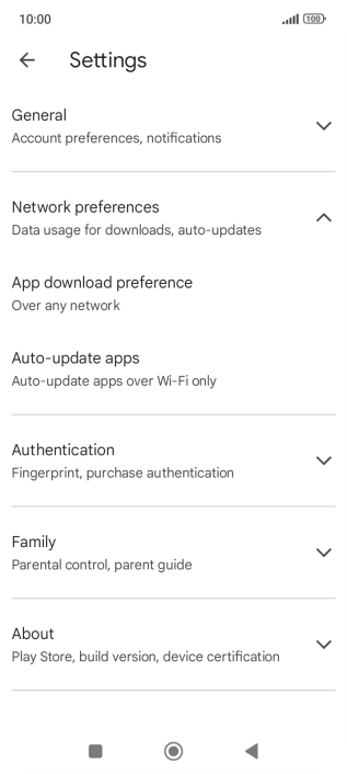 Press Auto-update apps.