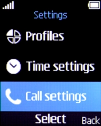 Select Call settings.