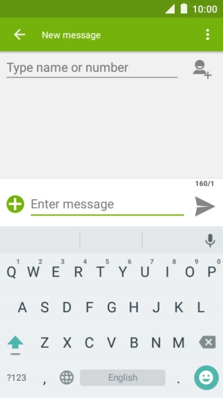 Open a new note, message or email message to bring up the keypad and your phone is ready for text input.