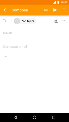 Press Subject and key in the required subject.