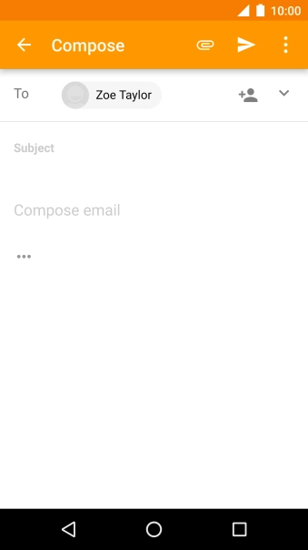 Press Subject and key in the required subject.