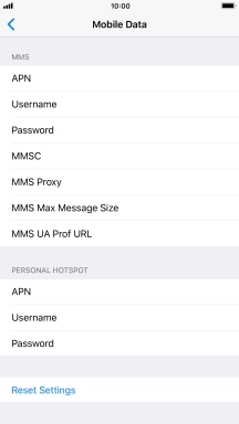 Press APN and key in mms.vodafone.net.