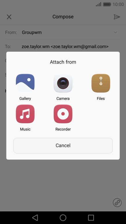 Press Files and find the required file.