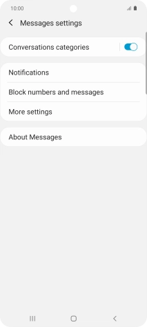 Press More settings.