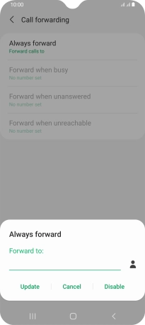 Press Disable.