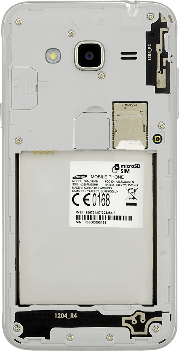 Slide your SIM into the SIM holder.