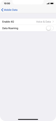 Press Enable 4G.