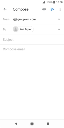 Press Subject and key in the required subject.