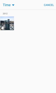 Press the drop down list in the top left corner of the screen.