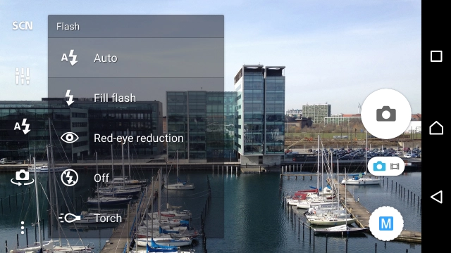 Press the required setting.