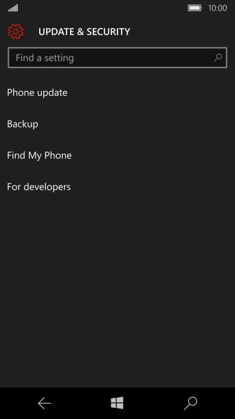 Press Phone update.