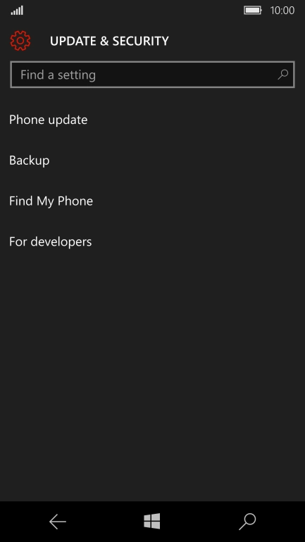 Press Phone update.