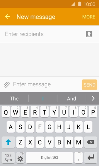 Open a new note, message or email message to bring up the keypad and your phone is ready for text input.