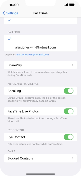 Press SharePlay.