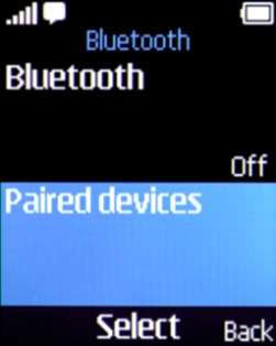 Select Paired devices.
