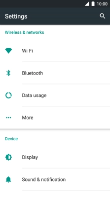Press Sound & notification.