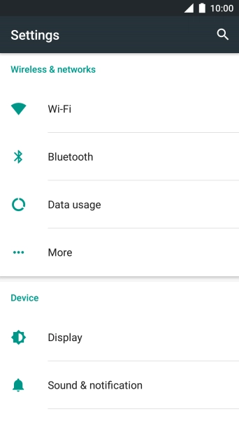Press Sound & notification.