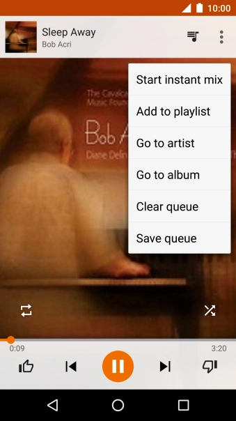 Press Add to playlist.