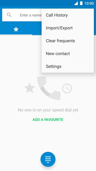 Press Settings.