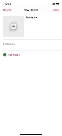 Press Add Music.