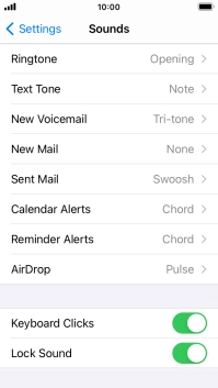 Press Ringtone.