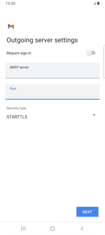 Press the drop down list below 
