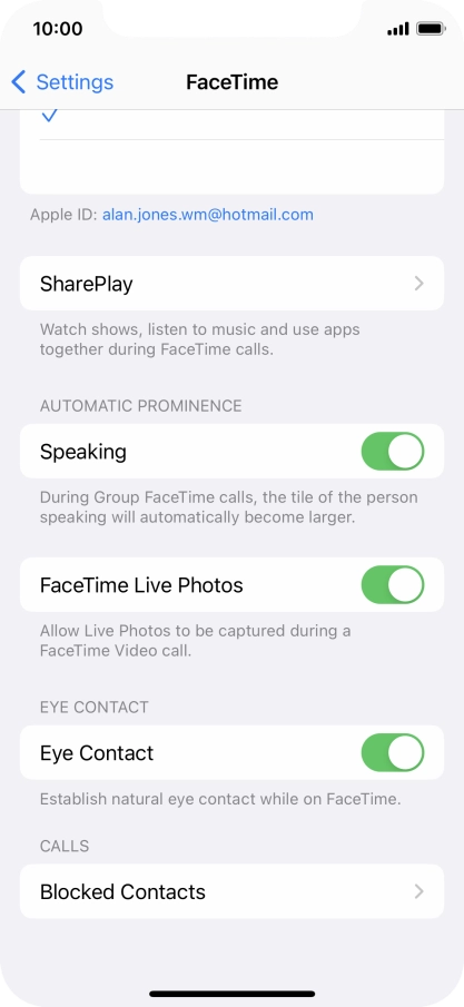 Press SharePlay.
