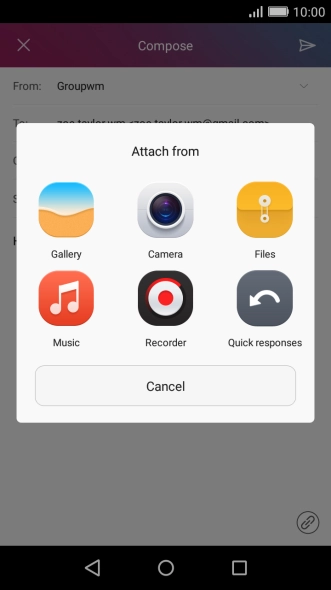 Press Files and go to the required folder.