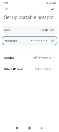 Press Security.