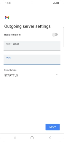 Press the drop down list below 