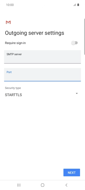 Press the drop down list below 