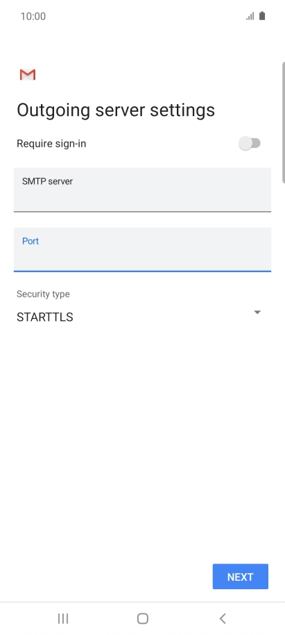 Press the drop down list below 