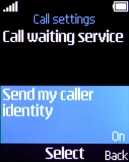 Select Send my caller identity.