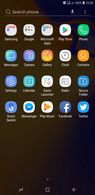 Press Play Store.