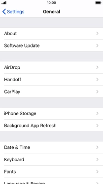 Press Background App Refresh.