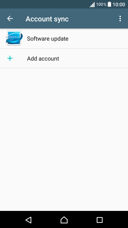 Press Add account.